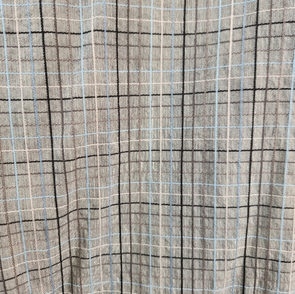 Joseph Abboud Men's‎ Gray Plaid Button-down Long Sleeve Shirt Casual Size Small - Picture 5 of 7